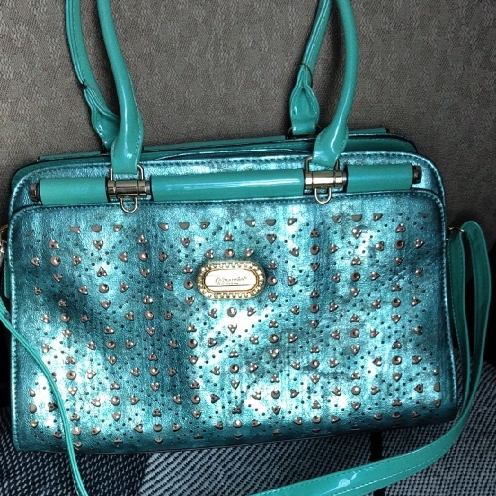 🌲NWT Brangio Teal Handbag